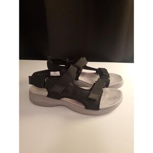 Easy Spirit Adjustable Strappy Comfort Sandals 6.5M Black Setabta2 Sporty Active